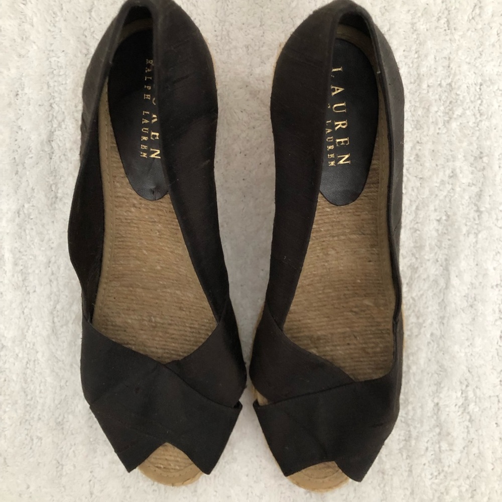 Ralph Lauren Women’s Cecilia Wedge Sandal Size 8